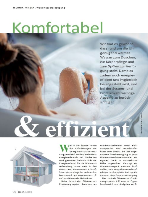 Warmwassererzeugung: System- & Produktwahl