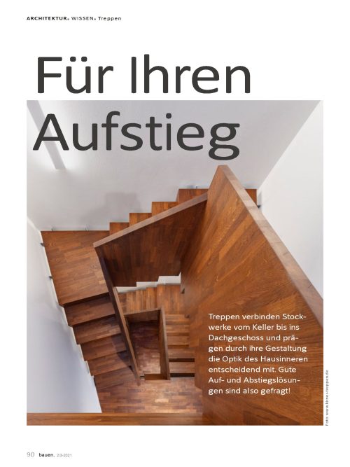 Welche Treppenformen gibt es?