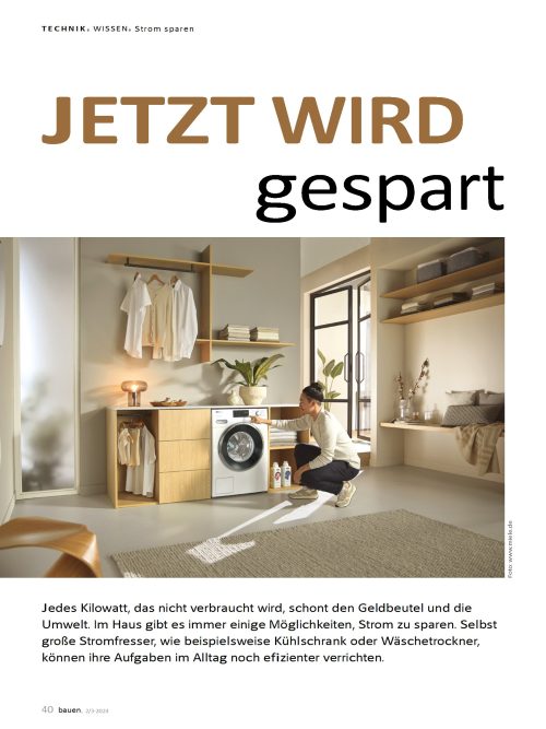 Wie können Sie im Alltag Strom sparen?