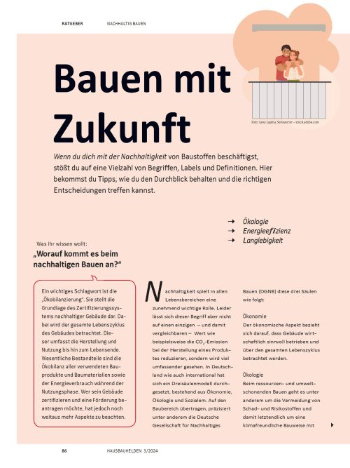 Wie sieht ein nachhaltiges Haus aus?
