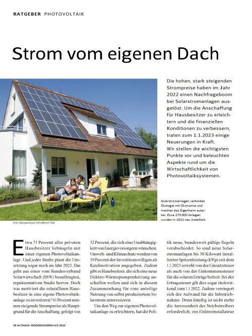 Wie wirtschaftlich sind Photovoltaiksysteme?