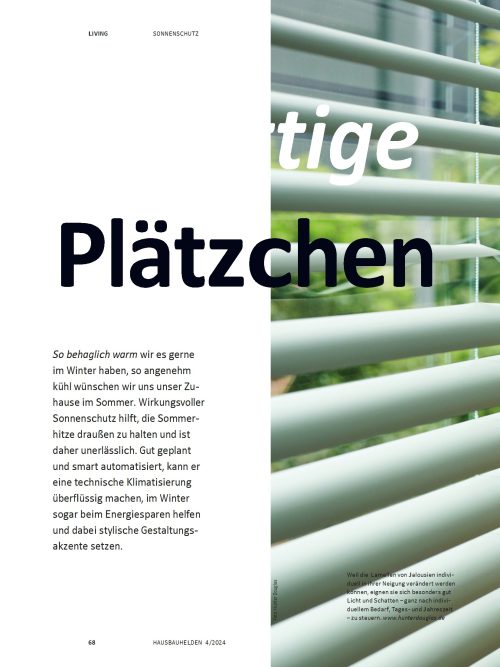 Wirkungsvoller Sonnenschutz: So bleibt die Hitze draußen
