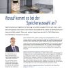 Hausbau Helden Worauf kommt es bei der Speicherauswahl an?