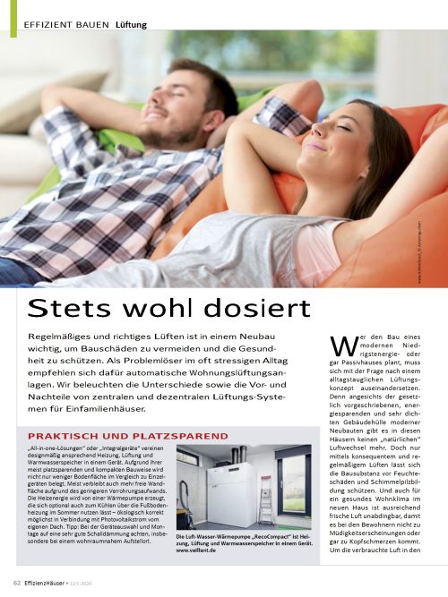 Zentrale vs. Dezentrale Lüftungssysteme