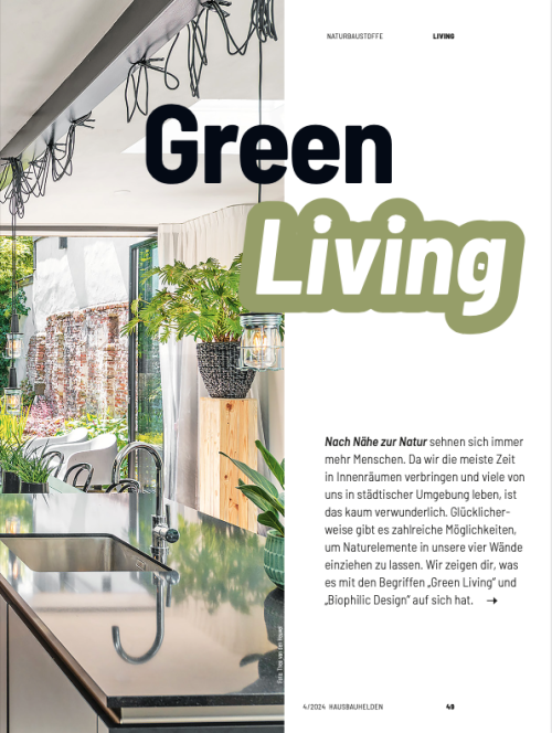 Wohngesundheit verbessern mit Green Living