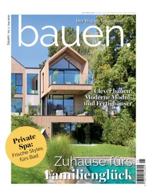 Das ist das Titelbild der Ausgabe bauen. 5/2025
