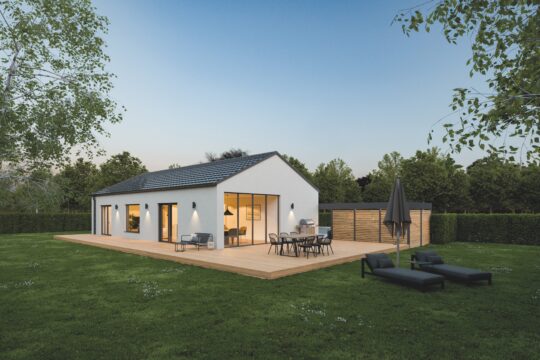 Hausbau Helden Streif Haus | Bungalow mit Satteldach