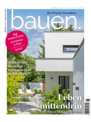 Das ist das Titelbild der Ausgabe bauen 6/2025