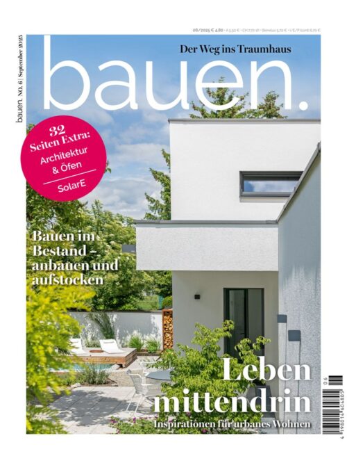 Das ist das Titelbild der Ausgabe bauen 6/2025