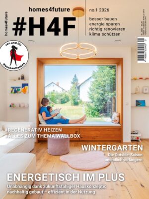 Das ist das Titelbild der Ausgabe #H4F homes4future 1/2026