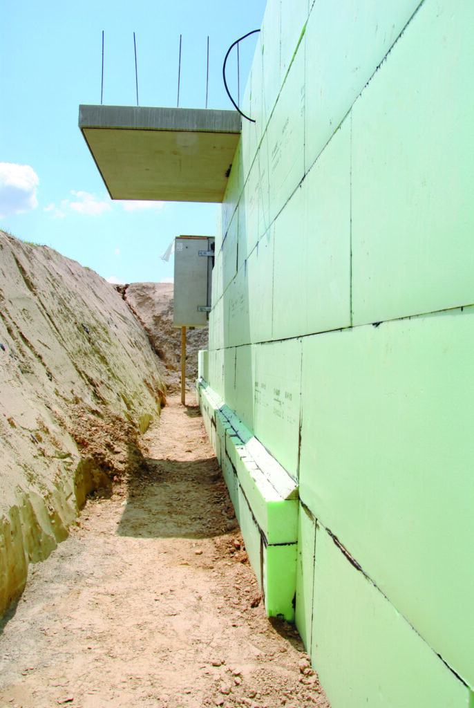 Energieeffizienz beginnt im Keller Hausbau Helden Kellerdämmung Glatthaar aus speziellen Hartschaumplatten