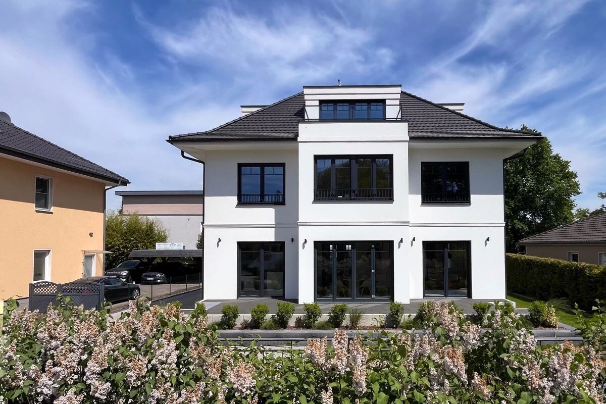 Arge Haus Stadtvilla Außenansicht Fassade