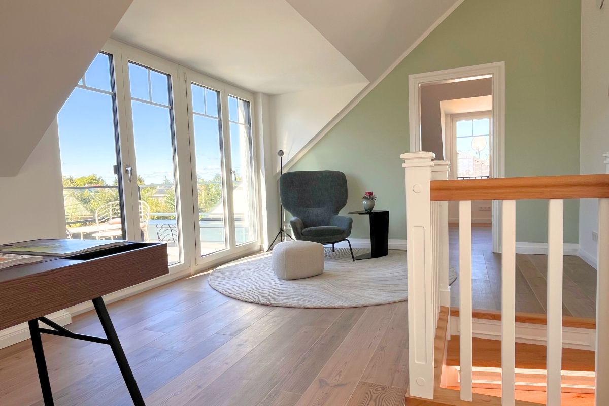 Arge Haus Stadtvilla Dachgeschoss Dachterrasse