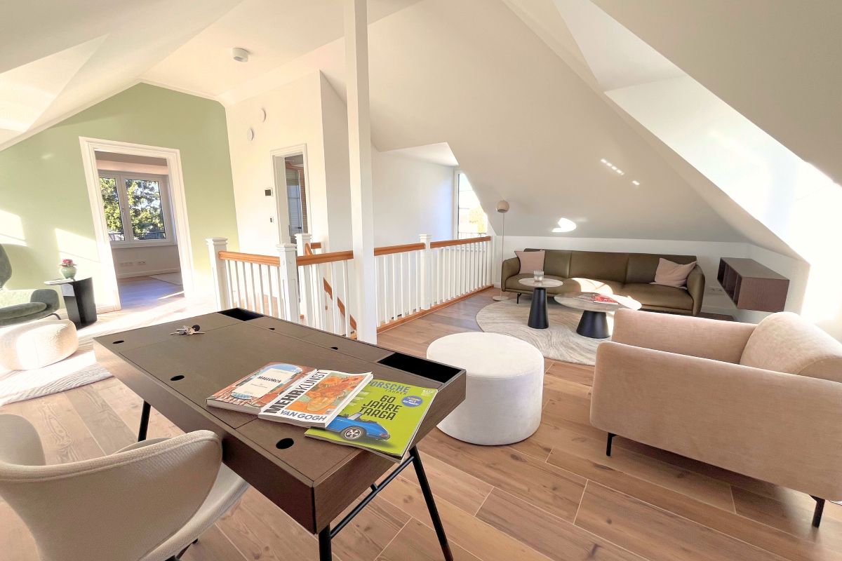 Arge Haus Stadtvilla Dachgeschoss ausgebaut